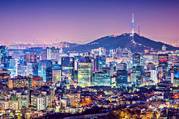 Seoul skyline
